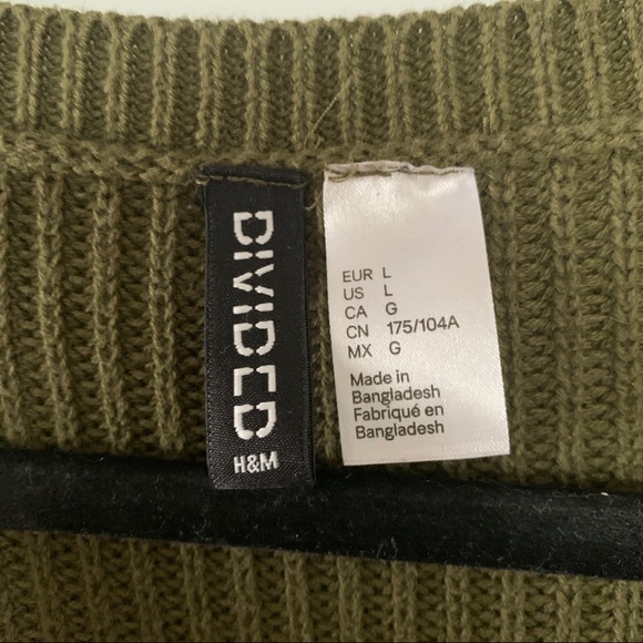 H&M Green Long Sweater - Picture 5 of 6